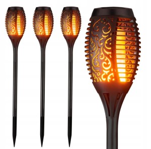 LAMPA LED SOLARNA OGRODOWA POCHODNIA