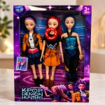 KPOP DEMON HUNTERS – ŚPIEWAJĄCE I ŚWIECĄCE LALKI Mira Rumi Zoey