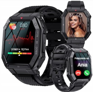 SMARTWATCH ZEGAREK MĘSKI SPORTOWY