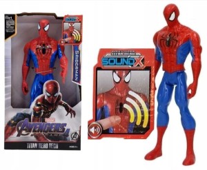 SPIDERMAN AVENGERS DUŻA RUCHOMA FIGURKA DŹWIĘK